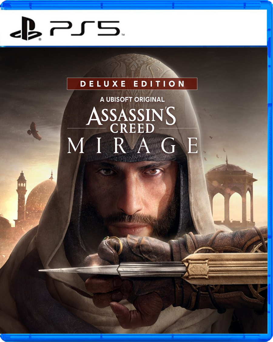 Carátula de Assassins Creed Mirage Deluxe Edition - PS5