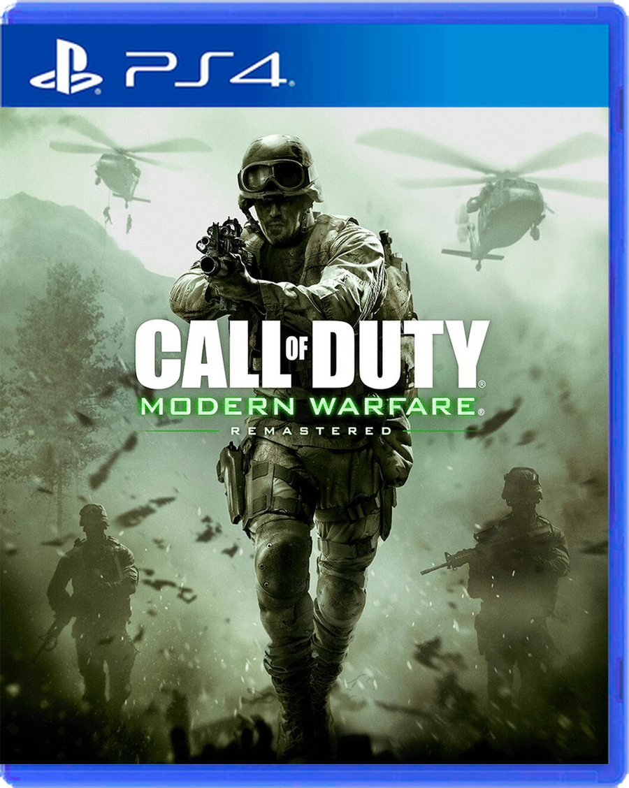 Carátula de Call of Duty: Modern Warfare Remastered - PS4