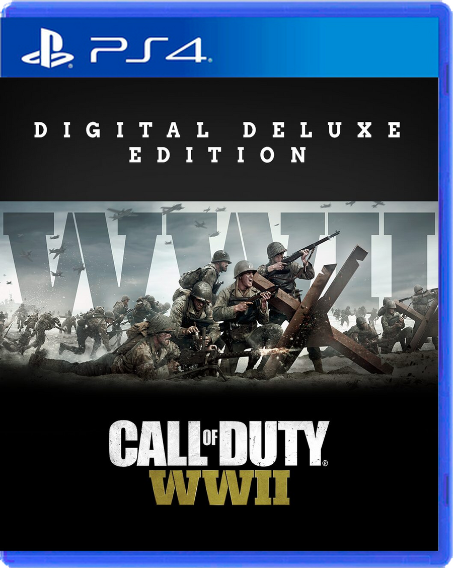 Carátula de Call of Duty: WWII - Digital Deluxe Edition - PS4