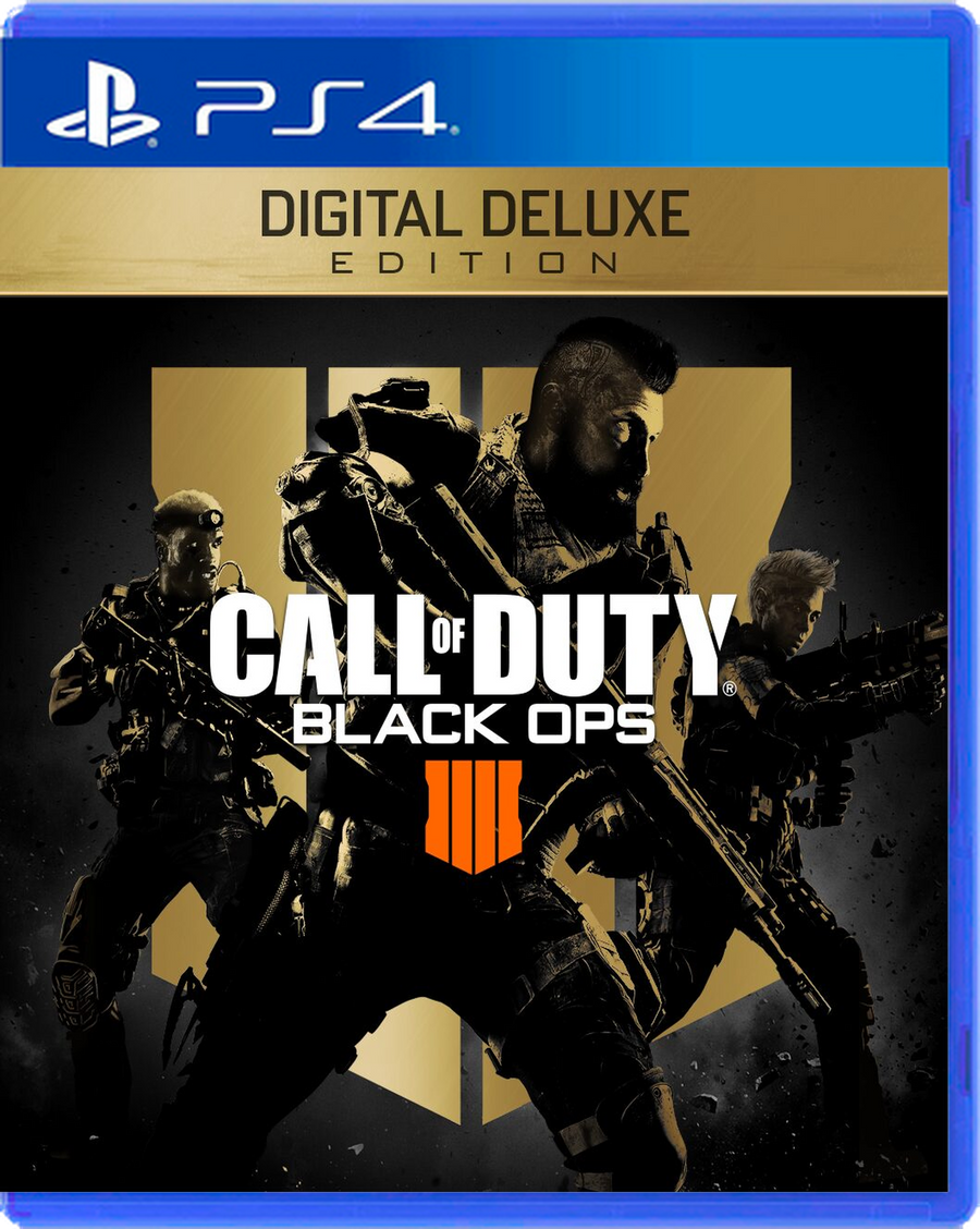 Carátula de Call of Duty: Black Ops 4 - Digital Deluxe - PS4