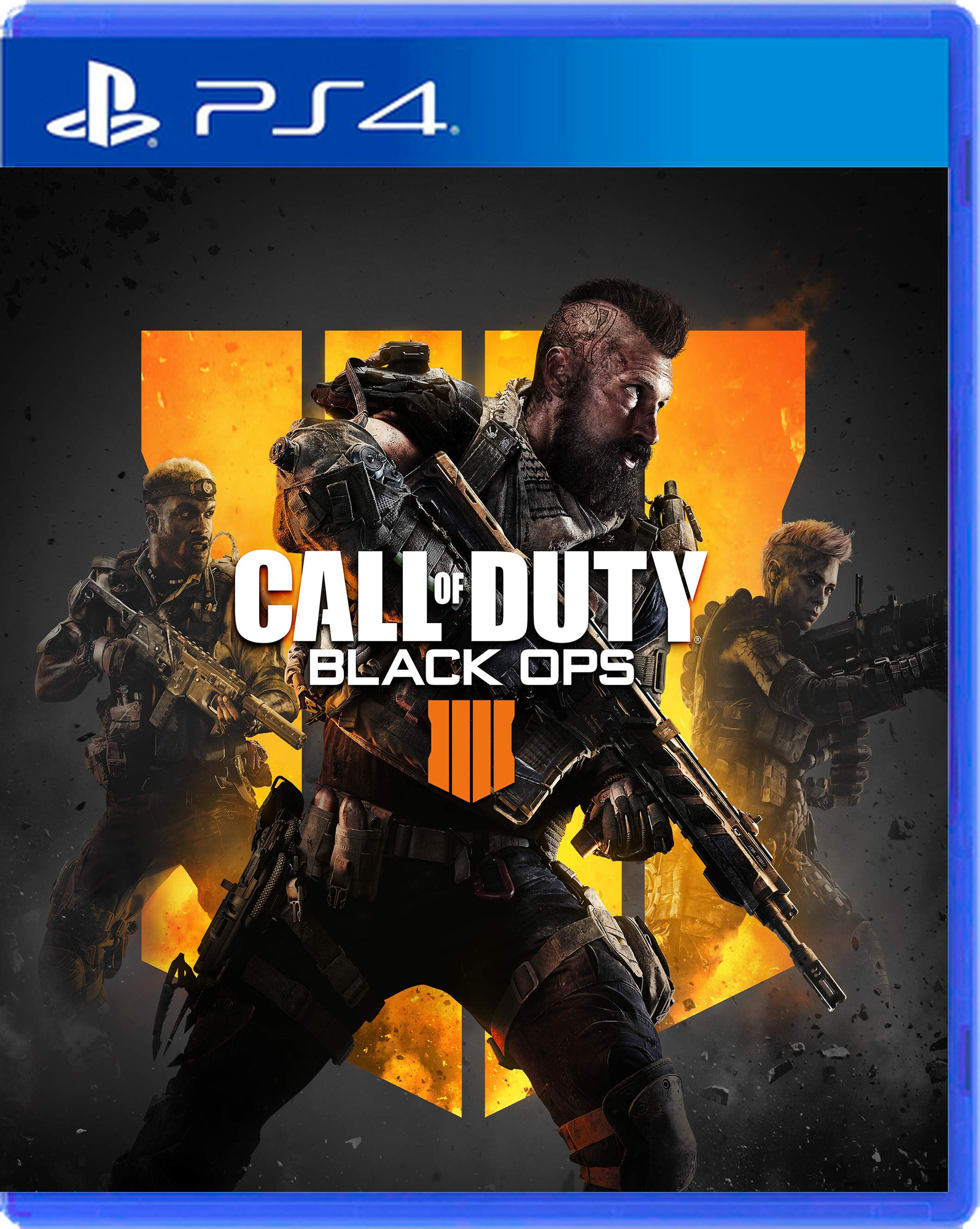 Carátula de Call of Duty: Black Ops 4 - PS4