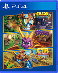 Carátula de Crash + Spyro Triple Play Bundle - PS4