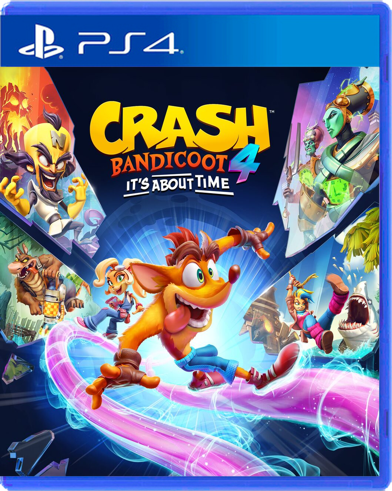 Carátula de Crash Bandicoot 4: Its About Time - PS4