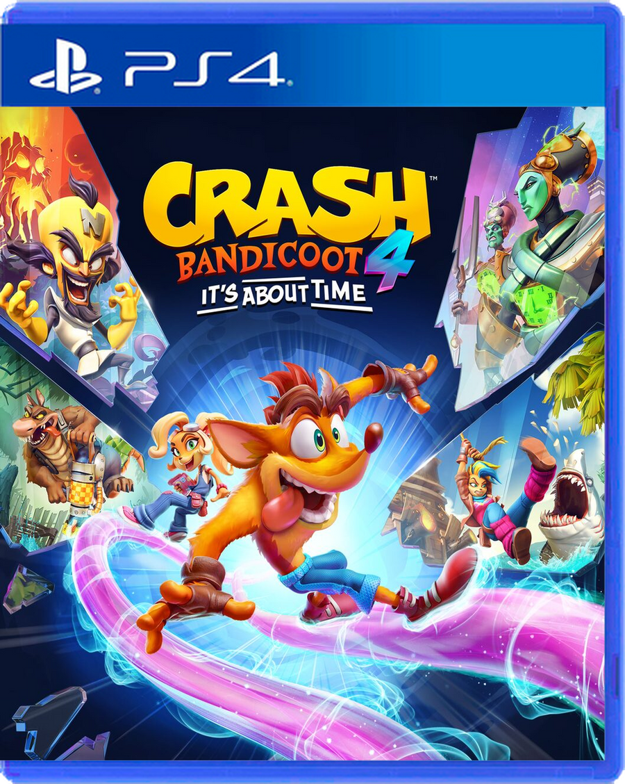 Carátula de Crash Bandicoot 4: Its About Time - PS4