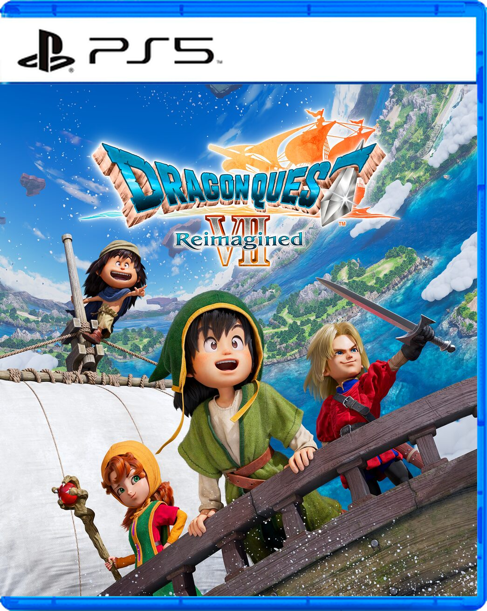 Carátula de DRAGON QUEST VII Reimagined - PS5