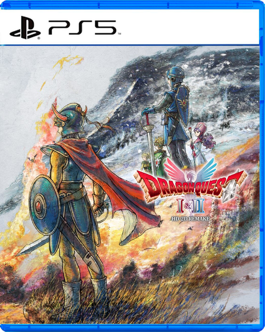 Carátula de DRAGON QUEST I & II HD-2D Remake - PS5