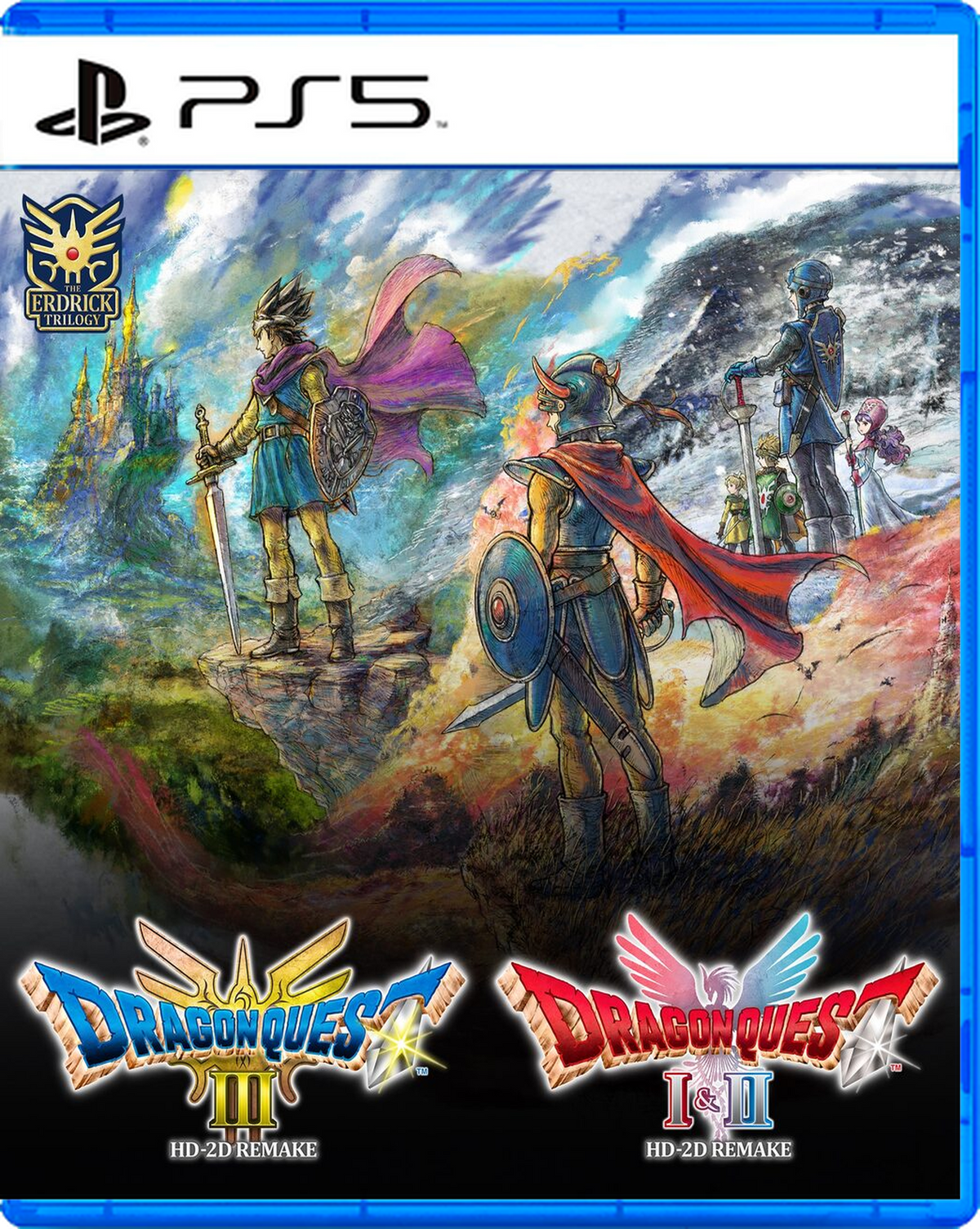 Carátula de DRAGON QUEST - HD-2D Erdrick Trilogy Collection - PS5