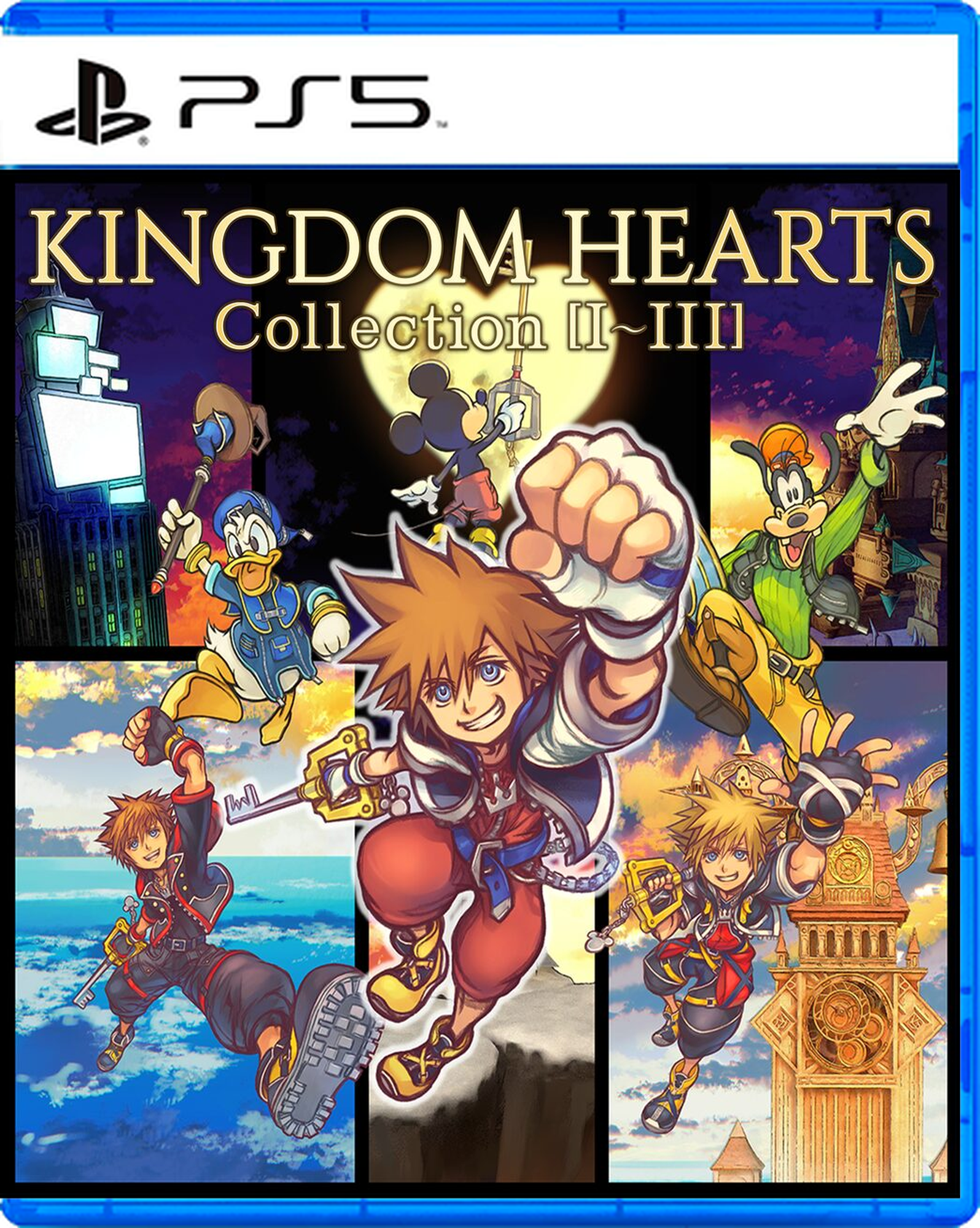 Carátula de KINGDOM HEARTS Collection [I～III - PS5 - Preventa
