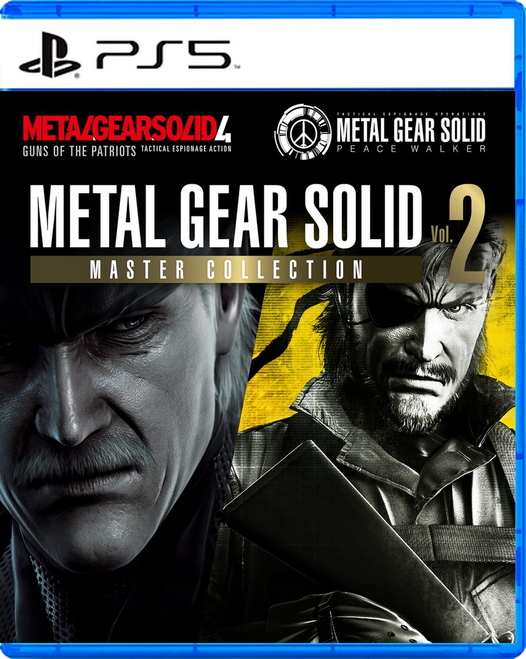 Carátula de METAL GEAR SOLID: MASTER COLLECTION Vol.2 - PS5 - Preventa
