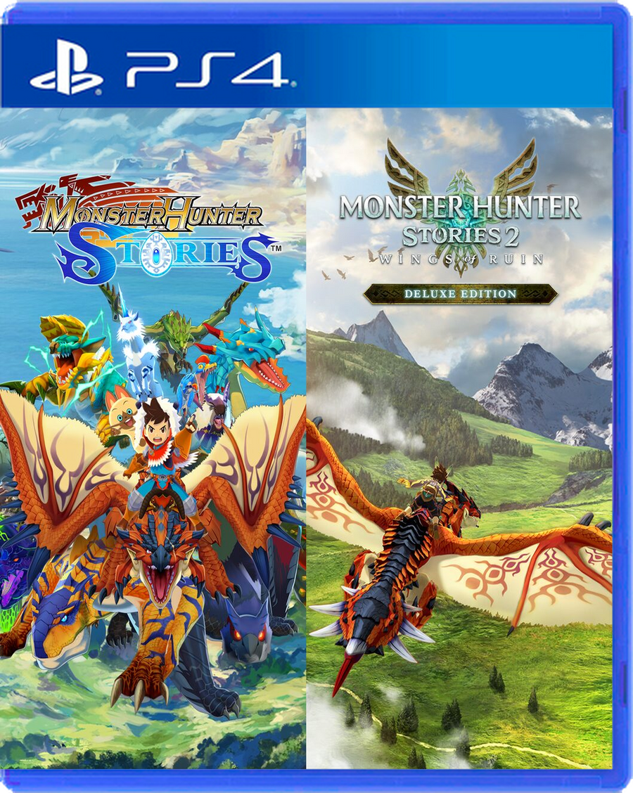 Carátula de Monster Hunter Stories Deluxe Collection - PS4