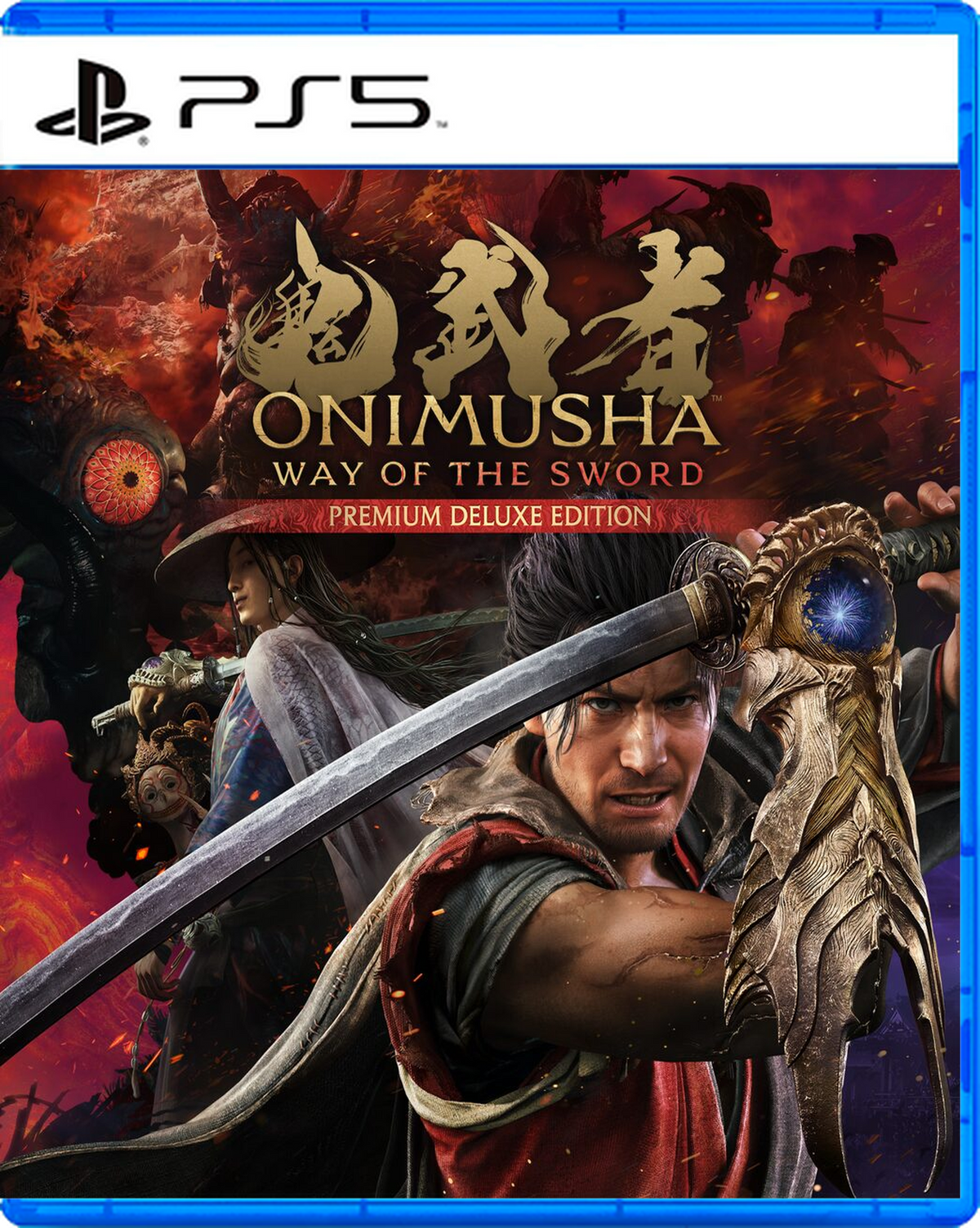 Carátula de Onimusha: WotS - Premium Deluxe Edition - PS5 - Preventa