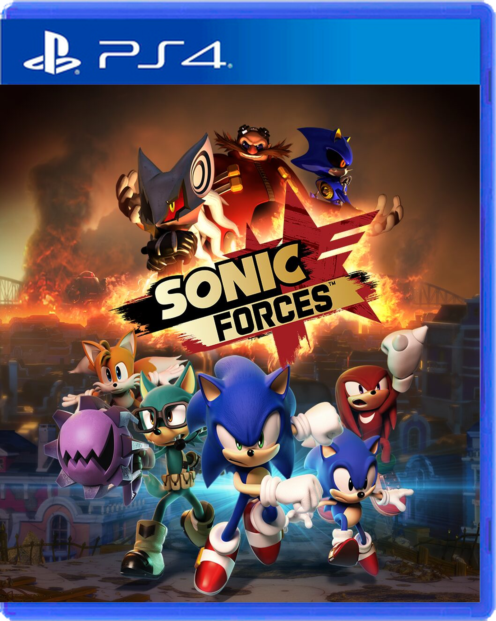 Carátula de SONIC FORCES - PS4