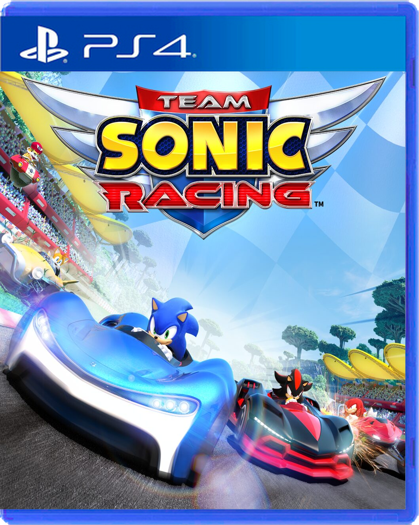 Carátula de Team Sonic Racing - PS4