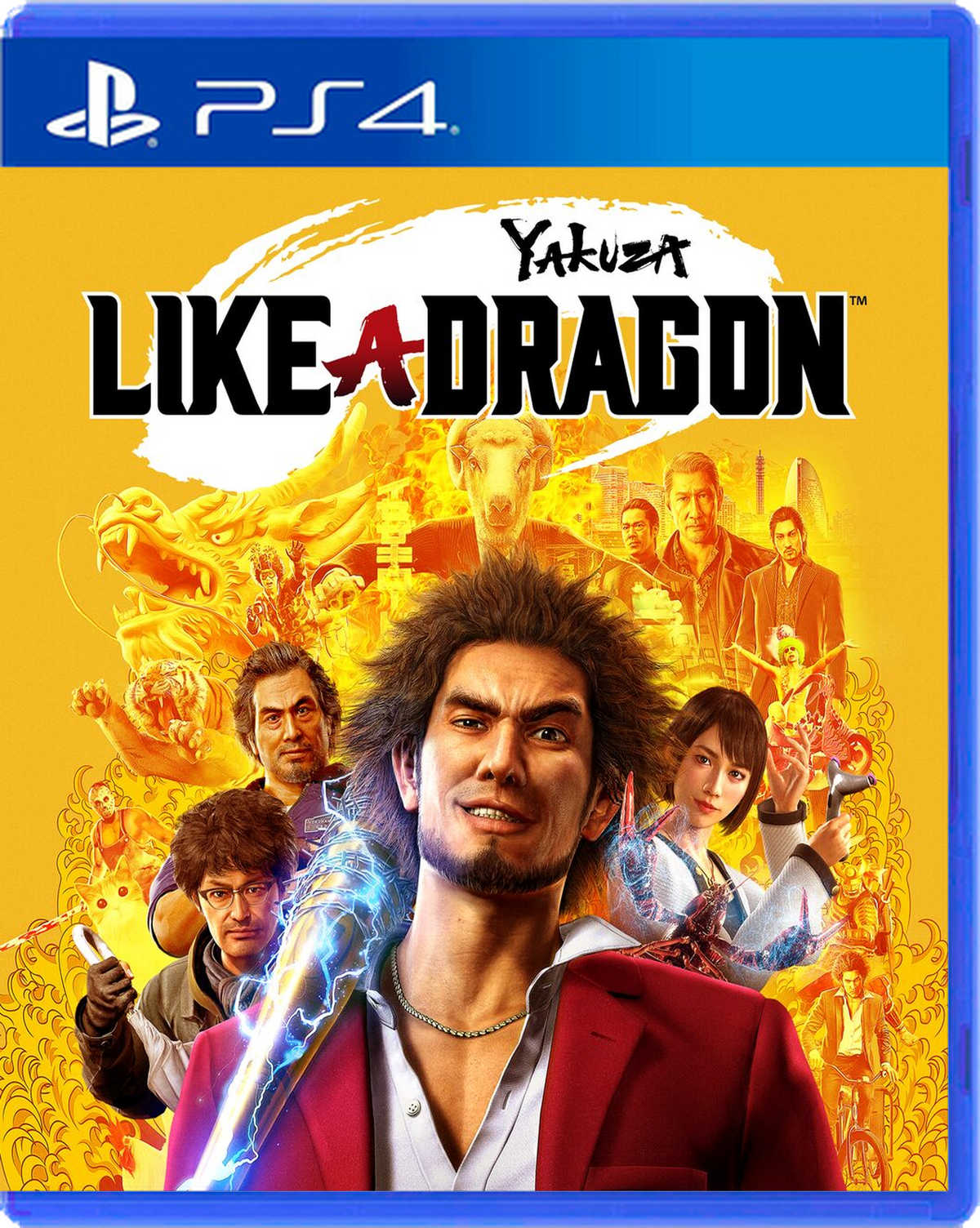 Carátula de Yakuza: Like a Dragon - PS4
