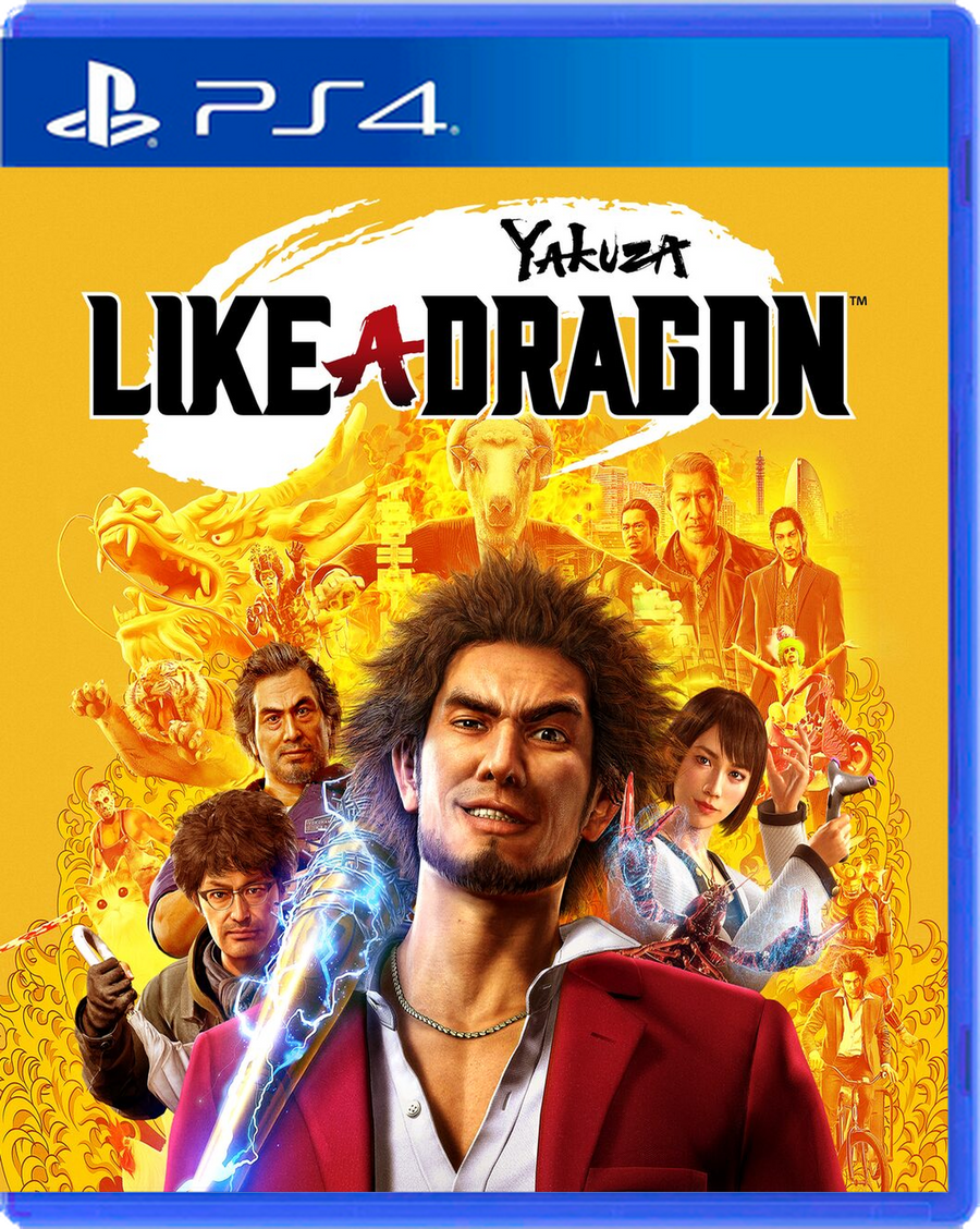 Carátula de Yakuza: Like a Dragon - PS4