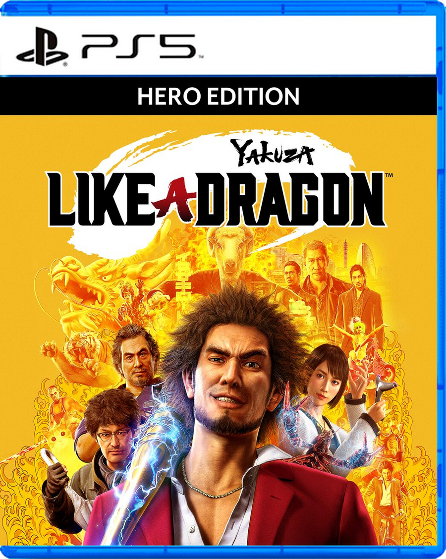 Carátula de Yakuza: Like a Dragon Hero Edition - PS5