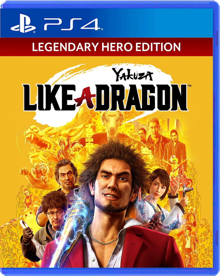 Carátula de Yakuza: Like a Dragon Legendary Hero Edition - PS4