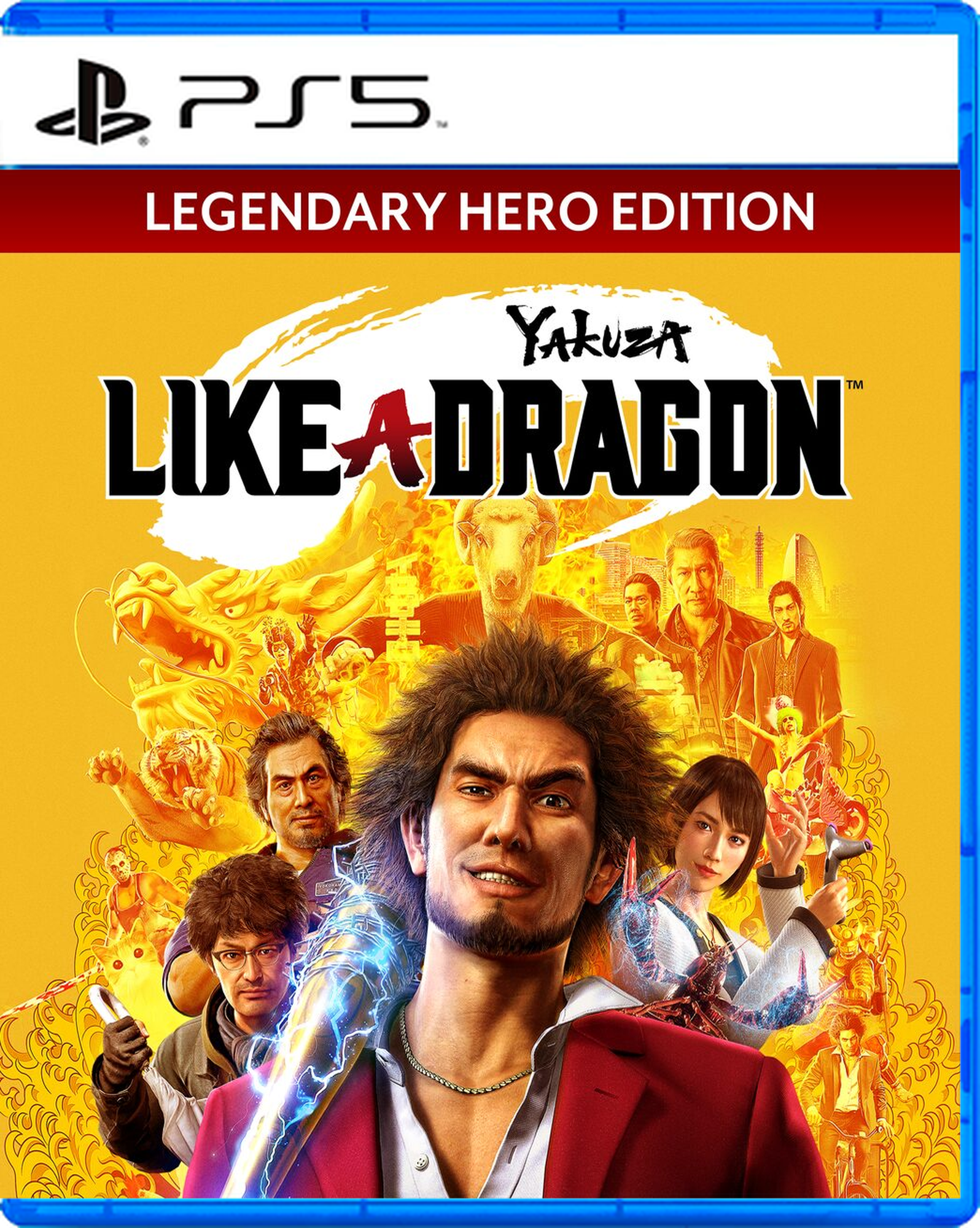 Carátula de Yakuza: Like a Dragon Legendary Hero Edition - PS5