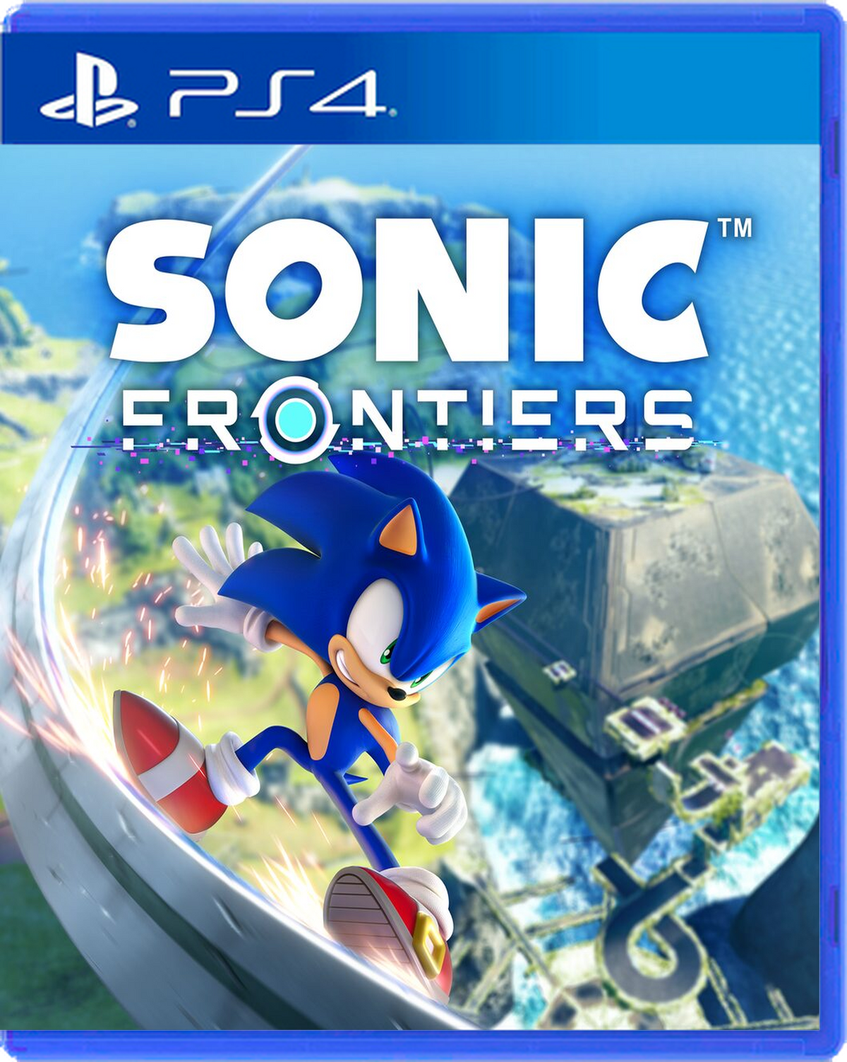 Carátula de Sonic Frontiers - PS4