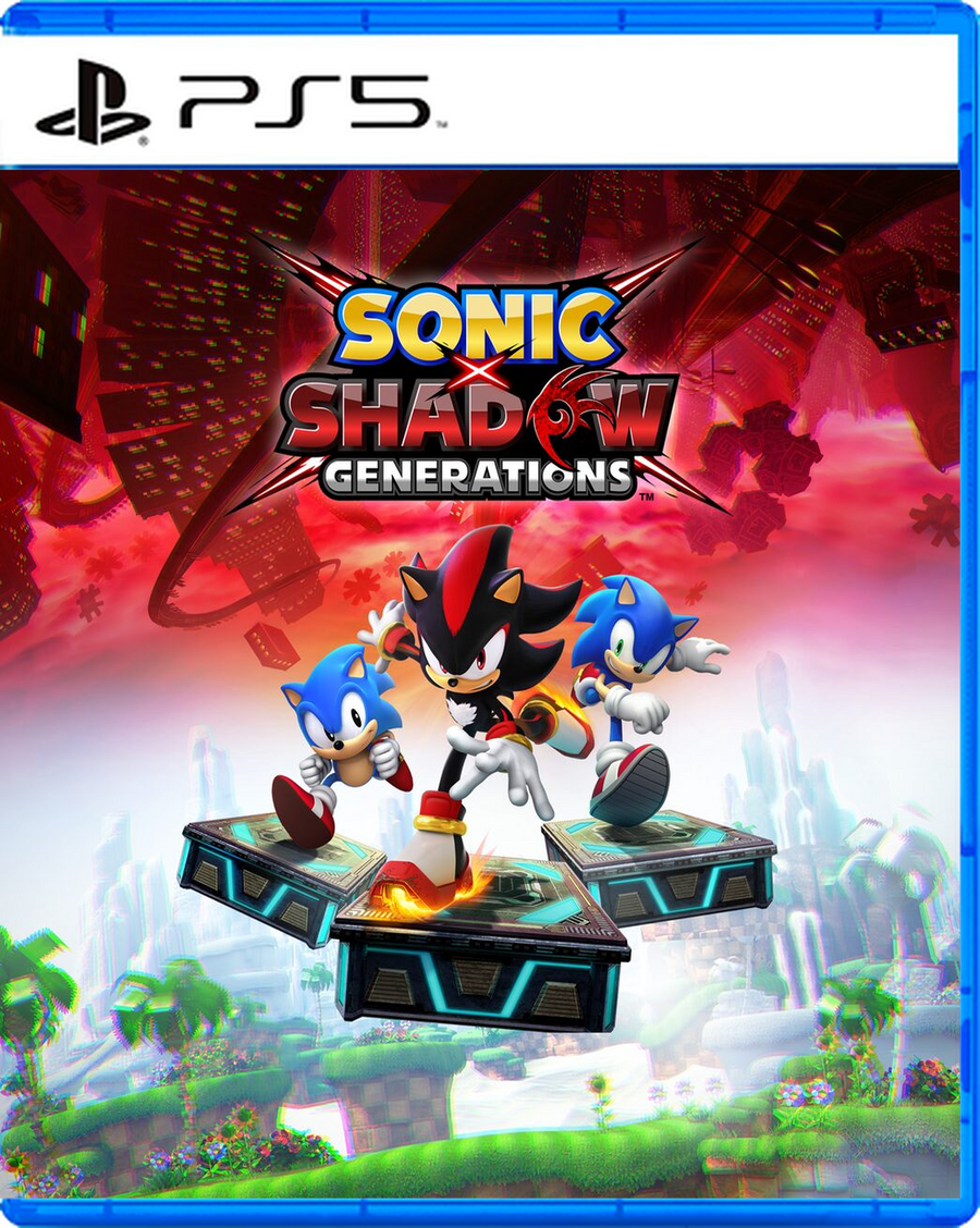 Carátula de SONIC X SHADOW GENERATIONS - PS5