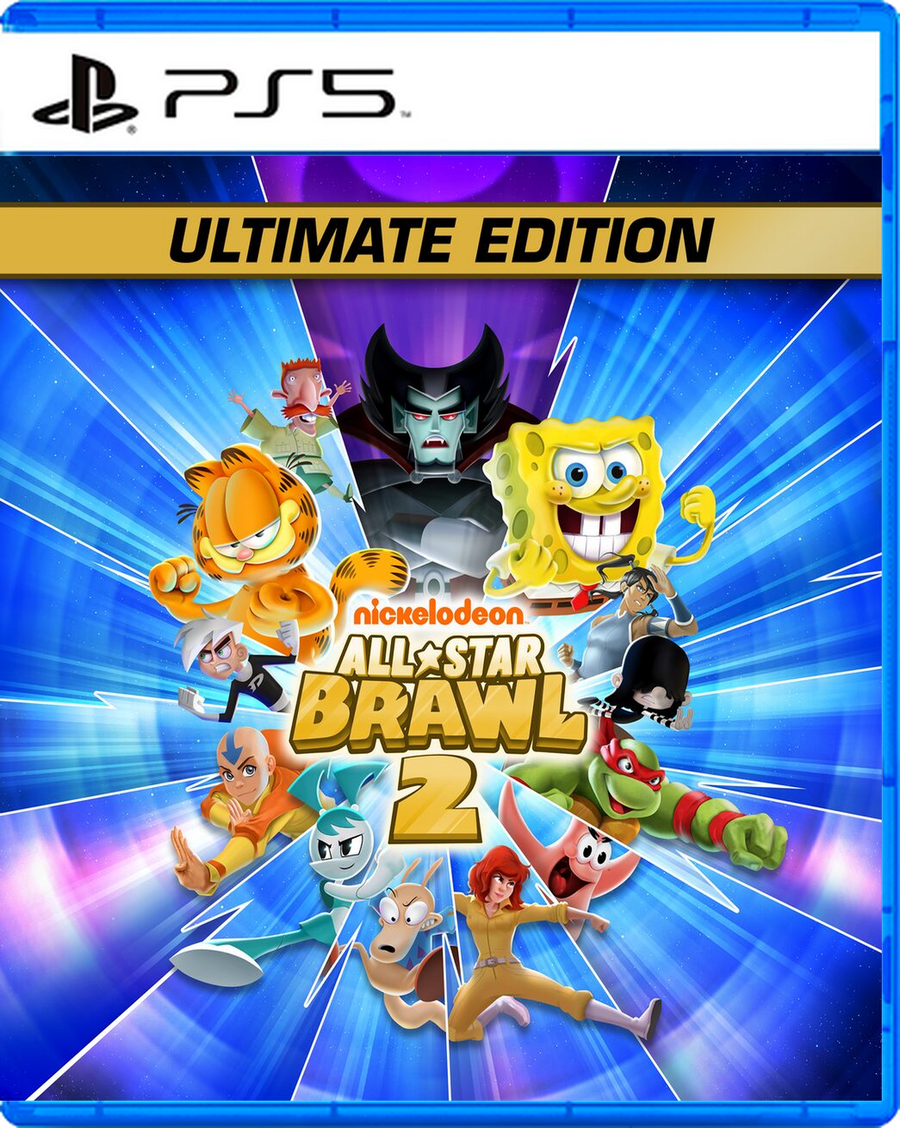 Carátula de Nickelodeon All-Star Brawl 2 - Ultimate Edition - PS5