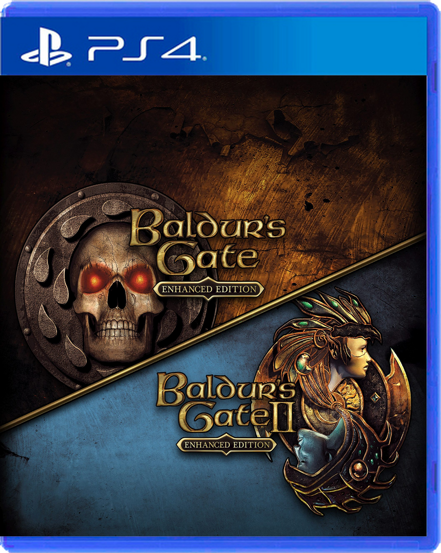 Carátula de Baldurs Gate and Baldurs Gate II: Enhanced Editions - PS4
