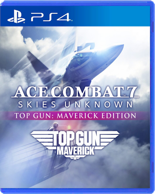 Carátula de ACE COMBAT7: SKIES UNKNOWN - TOP GUN: Maverick Edition - PS4