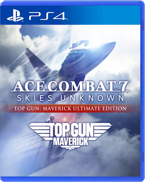Carátula de ACE COMBAT7: SKIES UNKNOWN - TOP GUN: Maverick Ultimate Edition - PS4