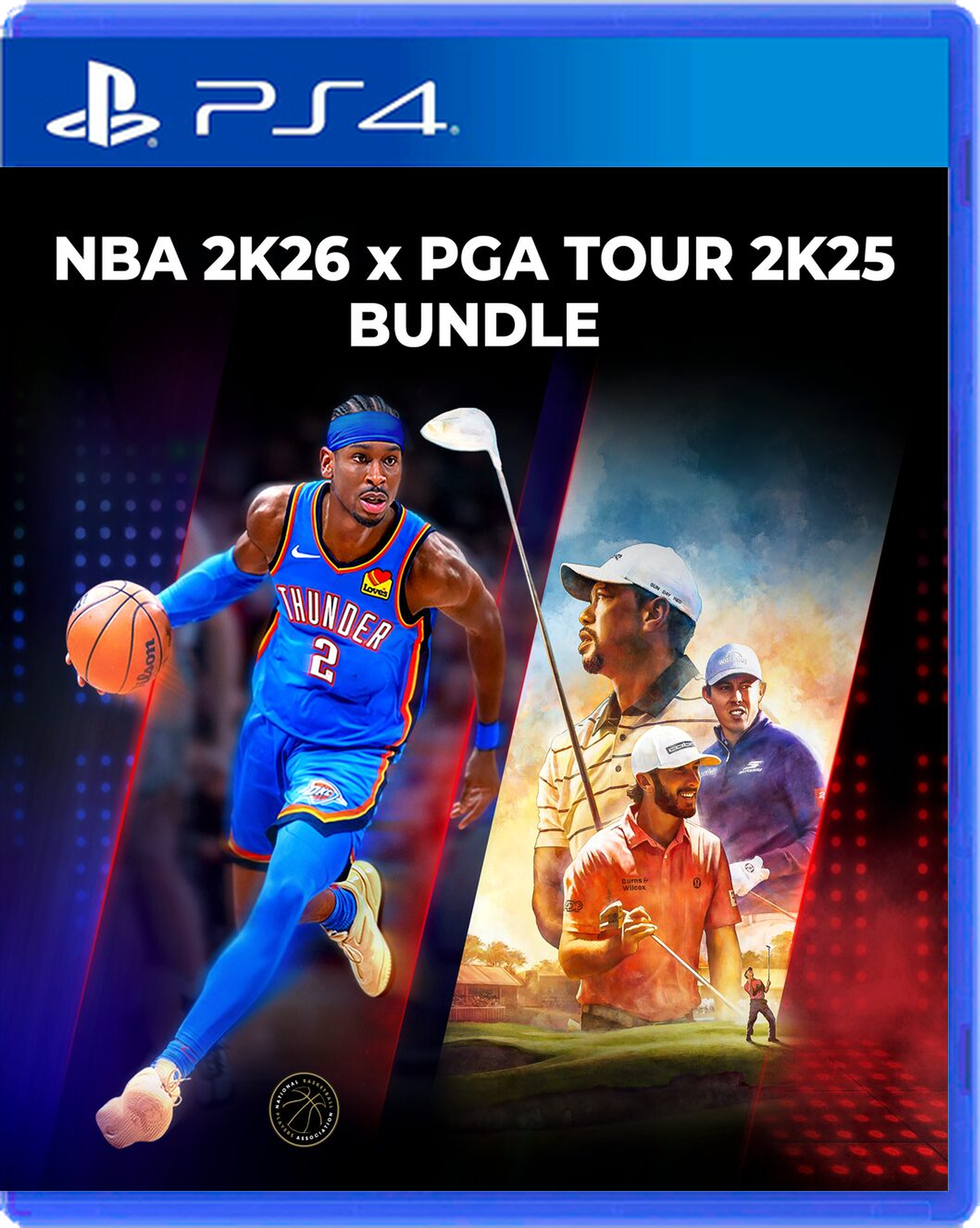 Carátula de NBA 2K26 x PGA TOUR 2K25 Bundle - PS4