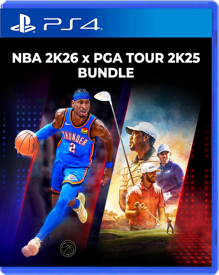 Carátula de NBA 2K26 x PGA TOUR 2K25 Bundle - PS4