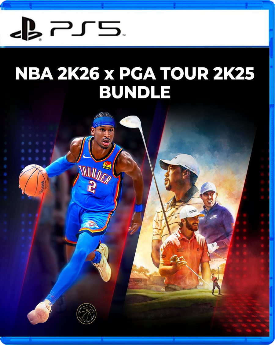 Carátula de NBA 2K26 x PGA TOUR 2K25 Bundle - PS5