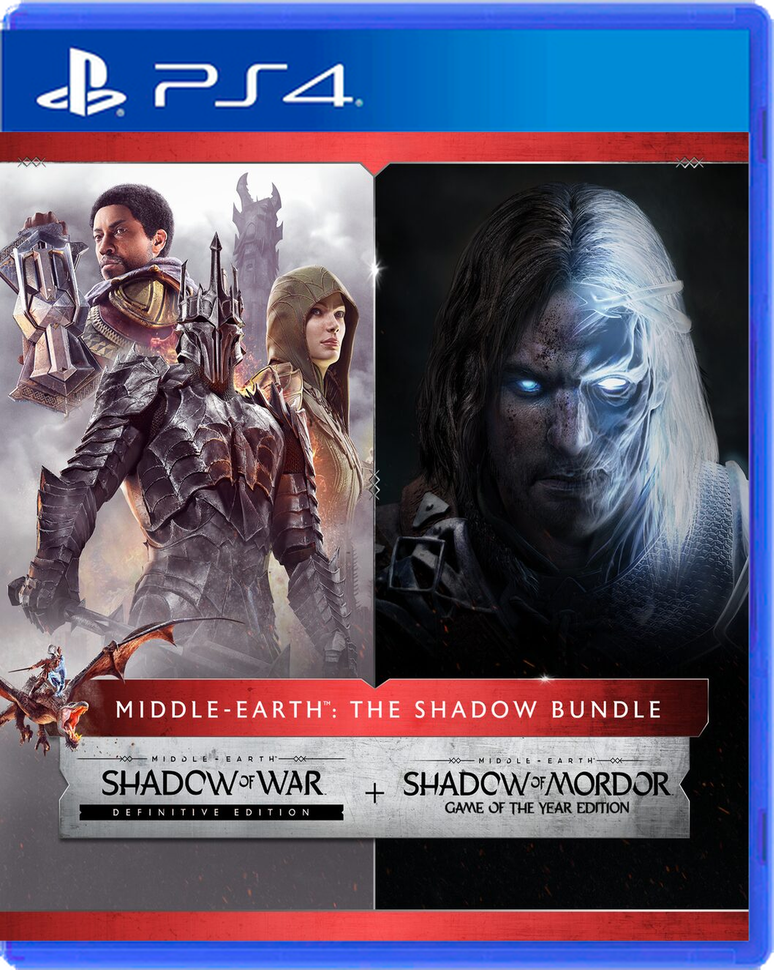 Carátula de Middle-earth: The Shadow Bundle - PS4