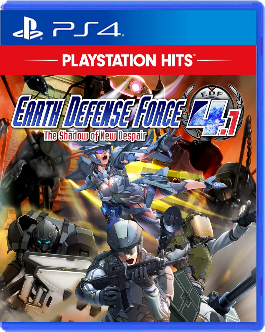 Carátula de Earth Defense Force 4.1: The Shadow of New Despair - PS4