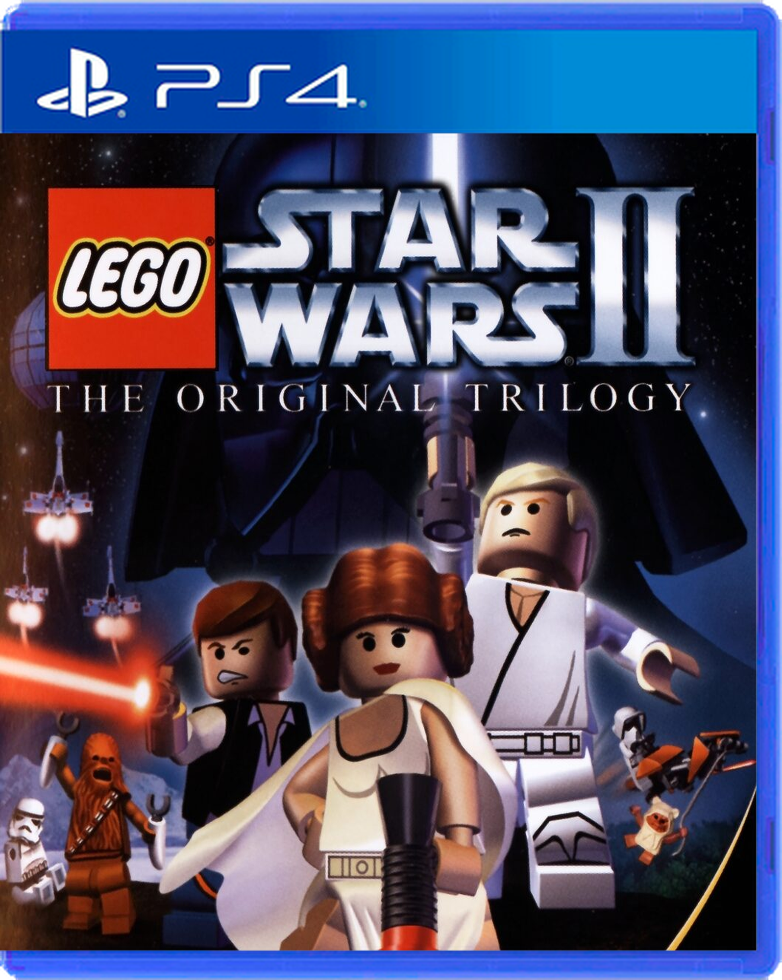 Carátula de LEGO Star Wars II: The Original Trilogy - PS4