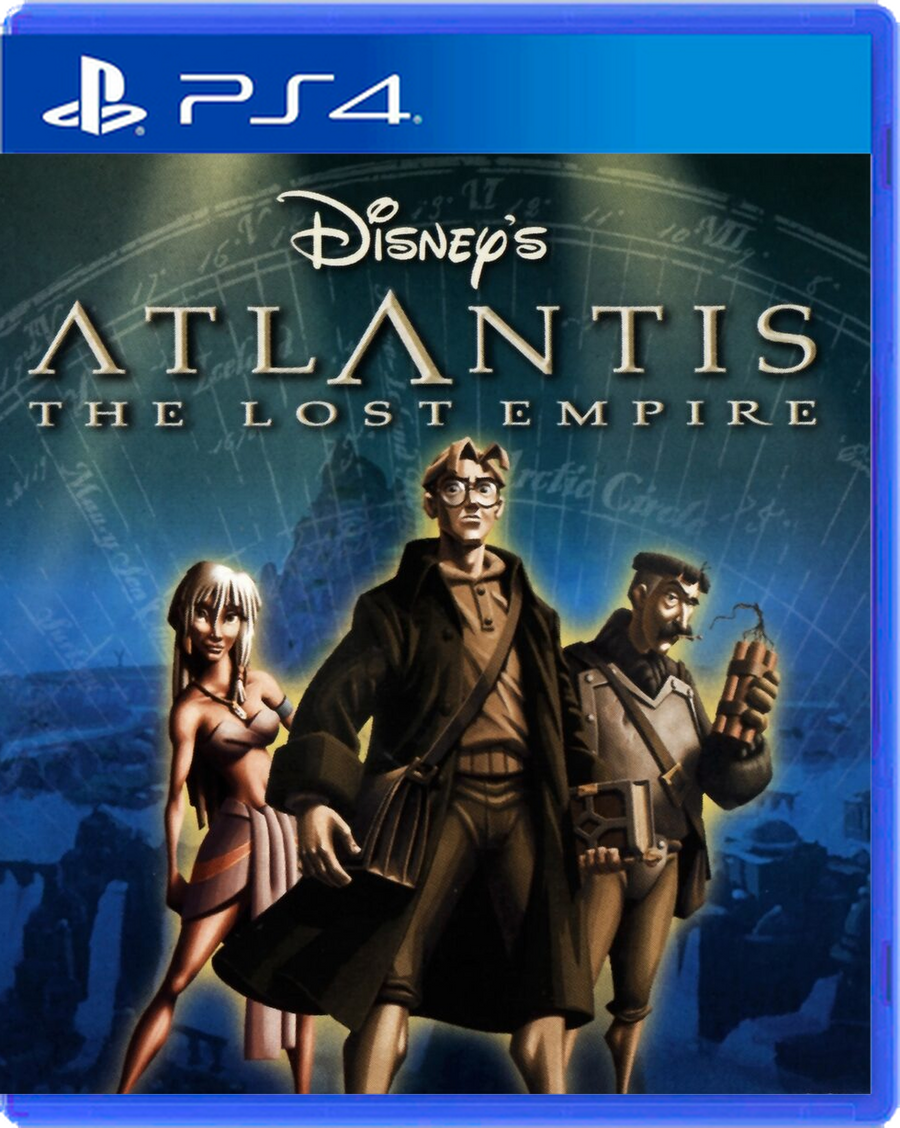 Carátula de Disneys Atlantis: The Lost Empire - PS4