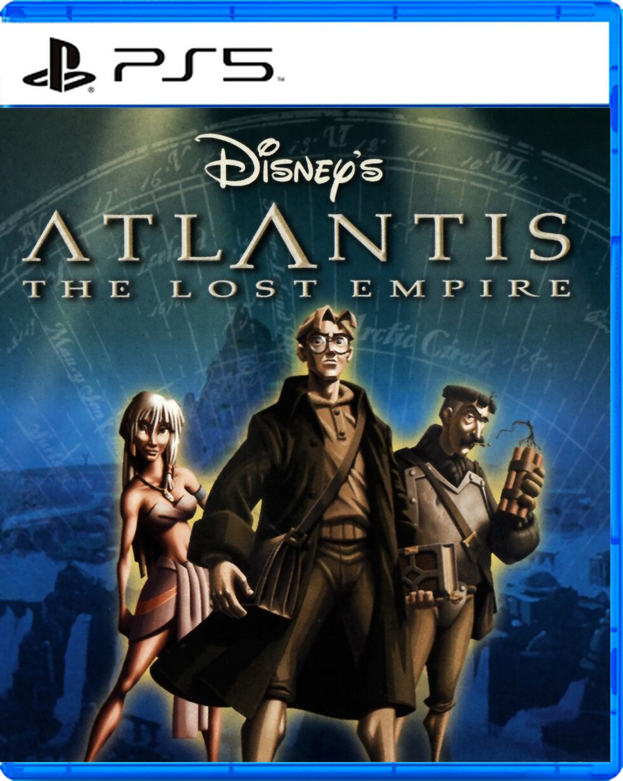 Carátula de Disneys Atlantis: The Lost Empire - PS5