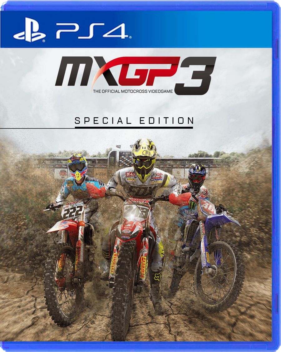 Carátula de MXGP3 - Special Edition - PS4