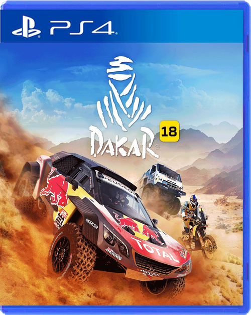 Carátula de Dakar 18 - PS4