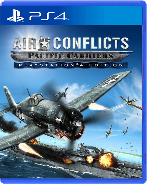 Carátula de Air Conflicts: Pacific Carriers - PlayStation4 Edition - PS4