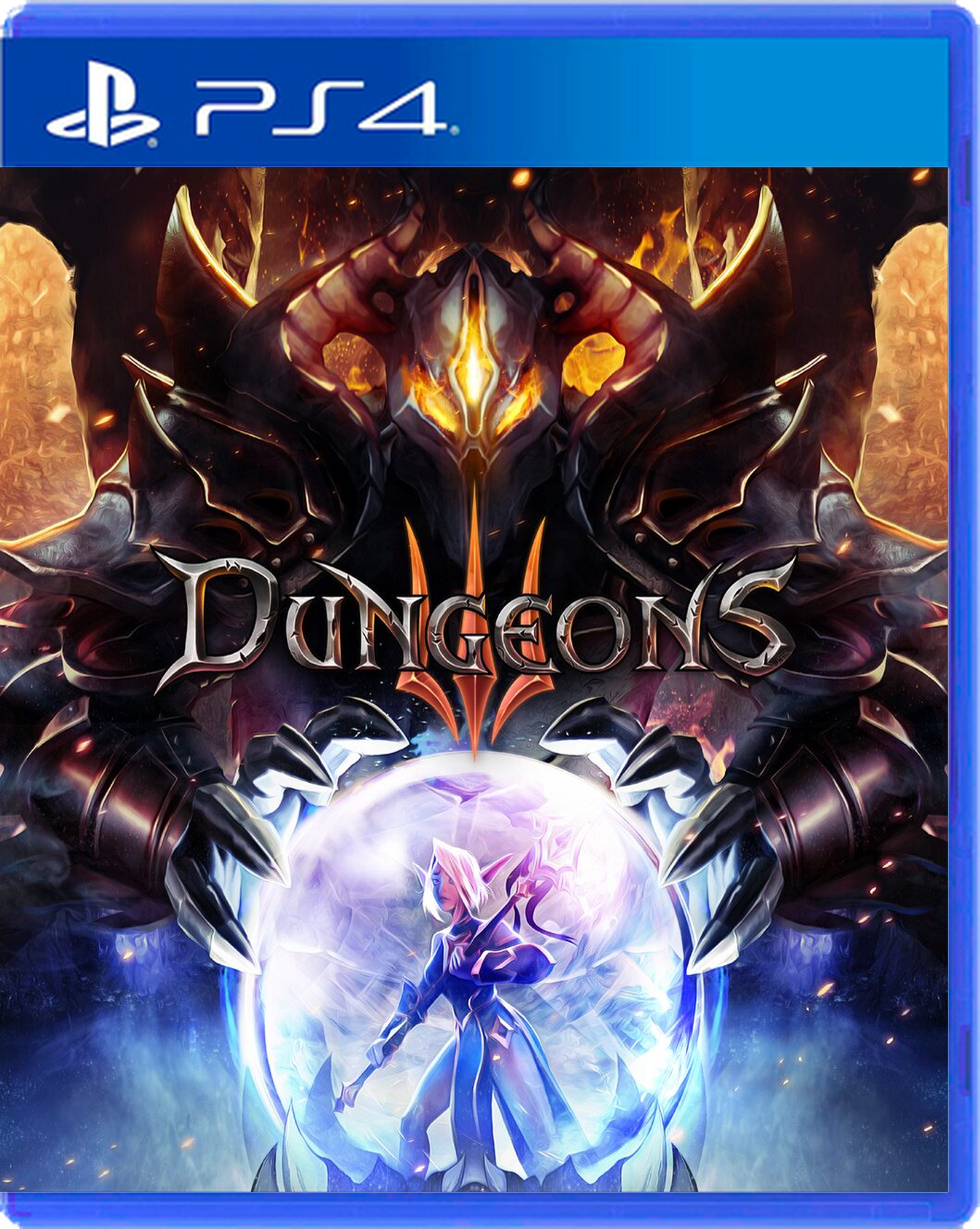 Carátula de Dungeons 3 - PS4