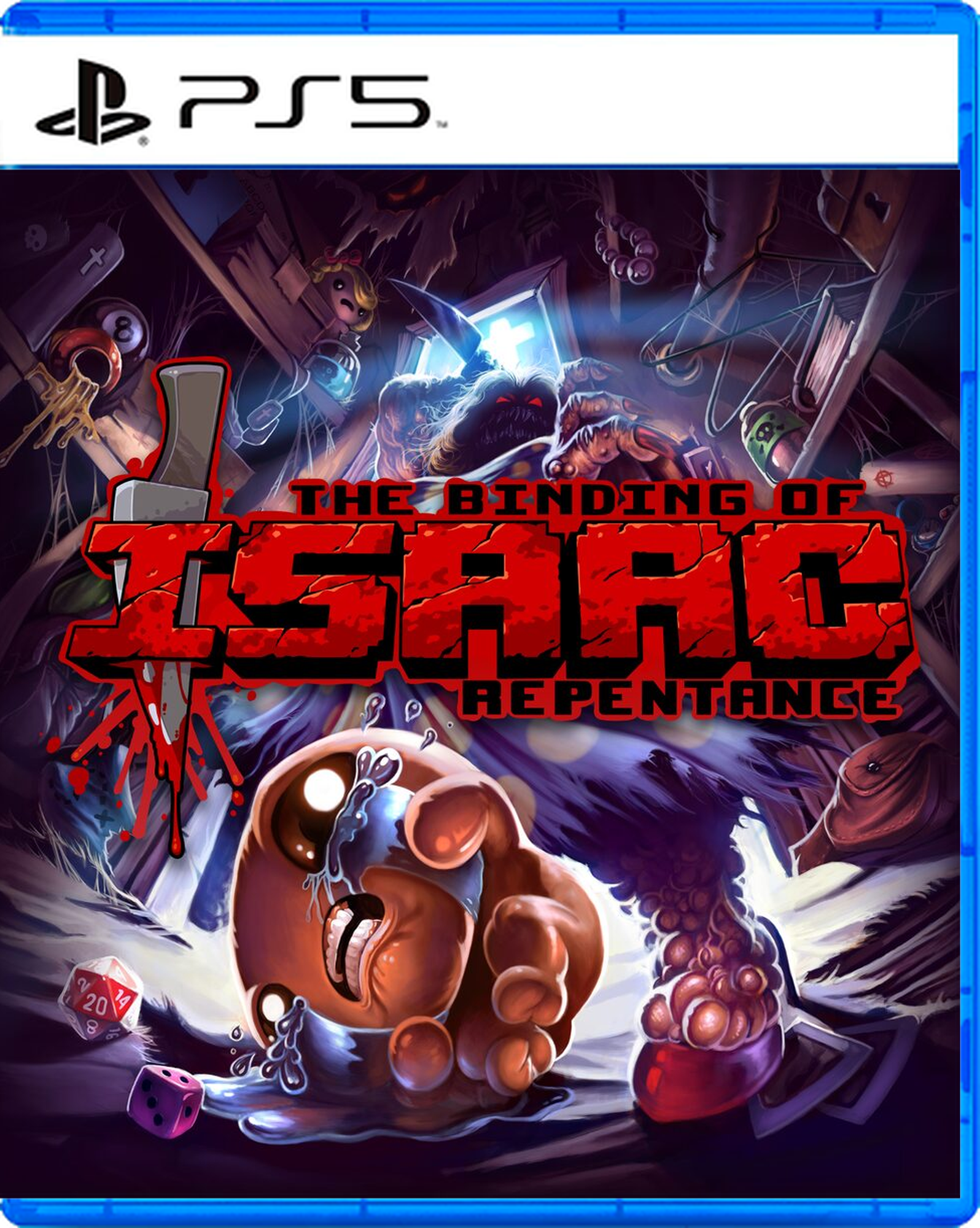Carátula de The Binding of Isaac: Repentance - PS5