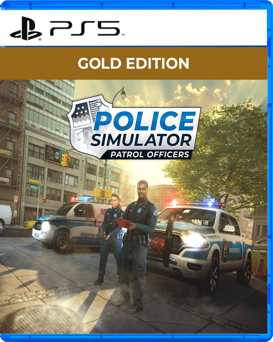 Carátula de Police Simulator: Patrol Officers: Gold Edition - PS5