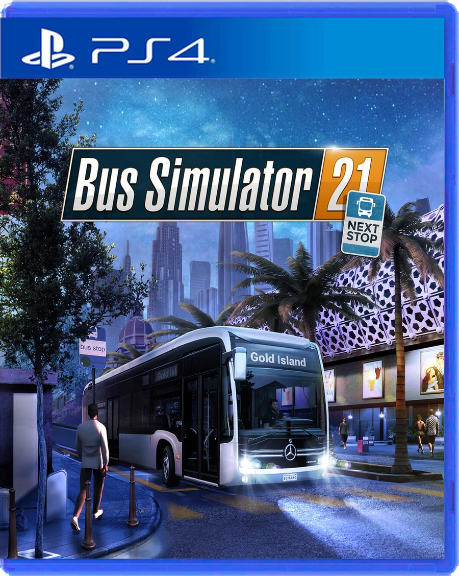Carátula de Bus Simulator 21 Next Stop - PS4
