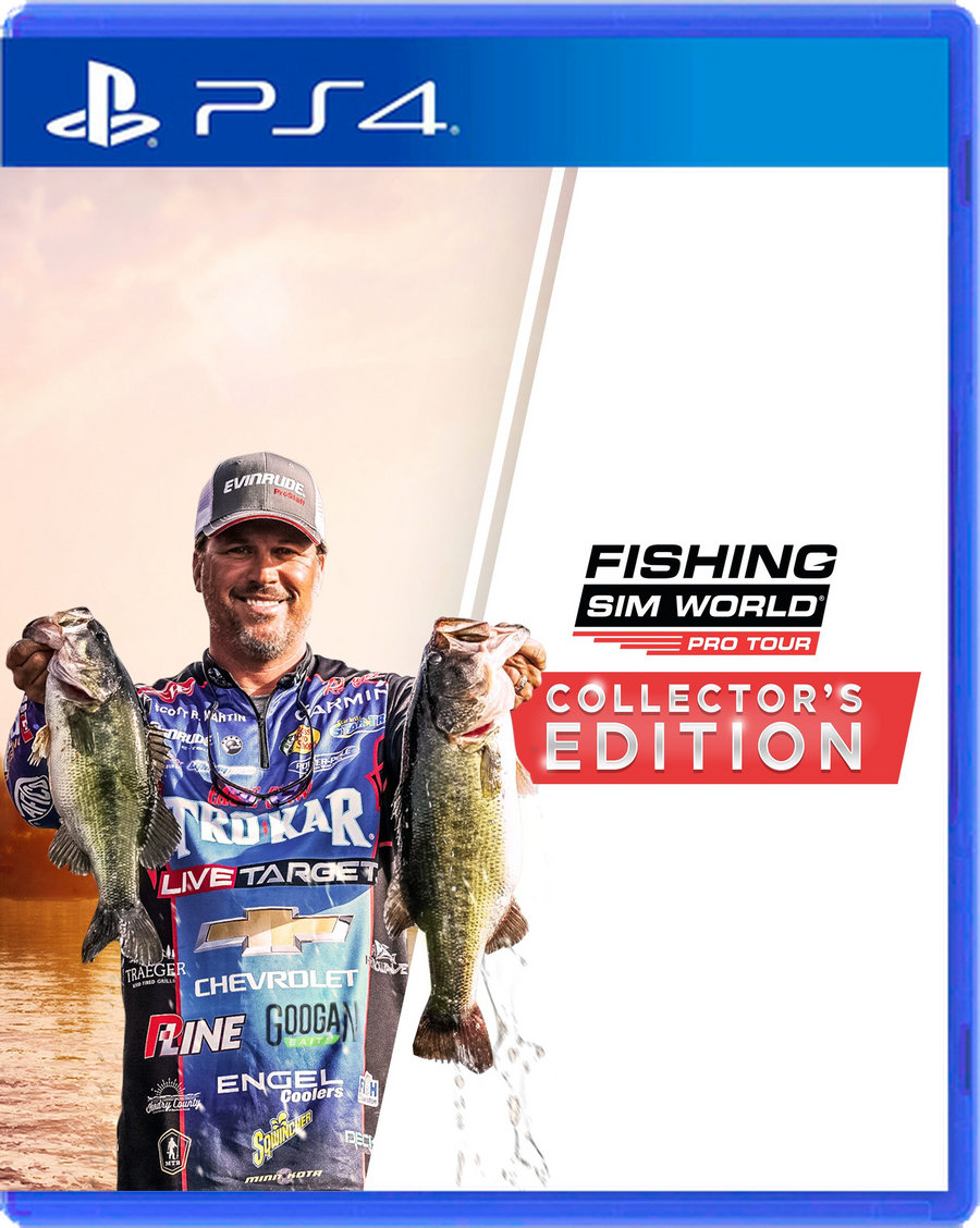 Carátula de Fishing Sim World: Pro Tour - Collectors Edition - PS4