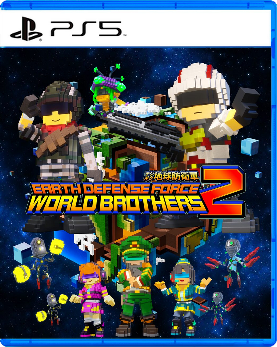Carátula de EARTH DEFENSE FORCE: WORLD BROTHERS 2 - PS5