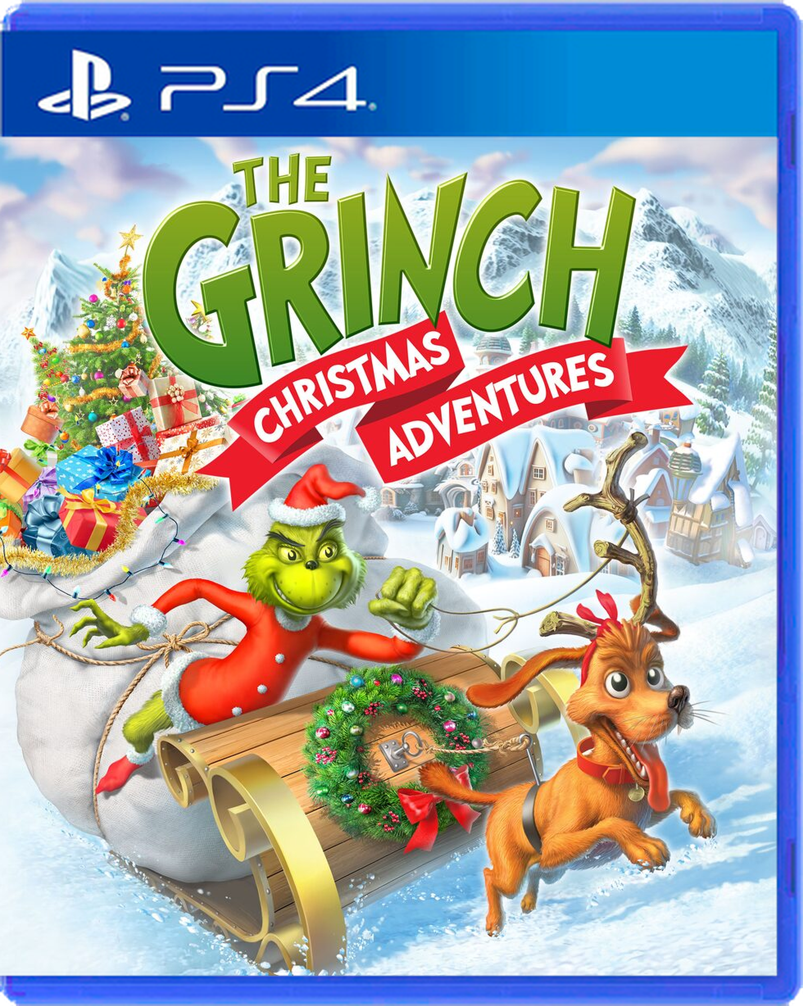 Carátula de The Grinch: Christmas Adventures - PS4