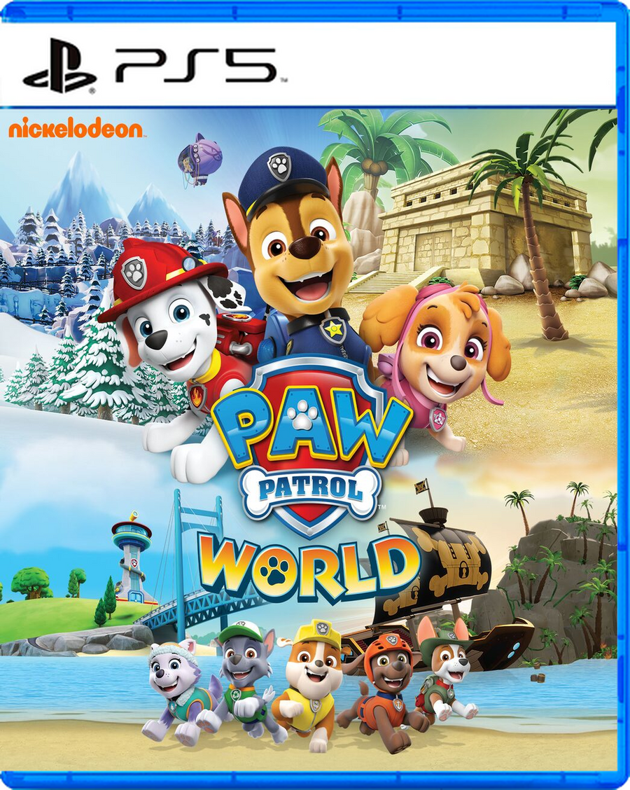 Carátula de PAW Patrol World - PS5
