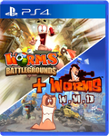 Carátula de Worms Battlegrounds + Worms W. M. D - PS4