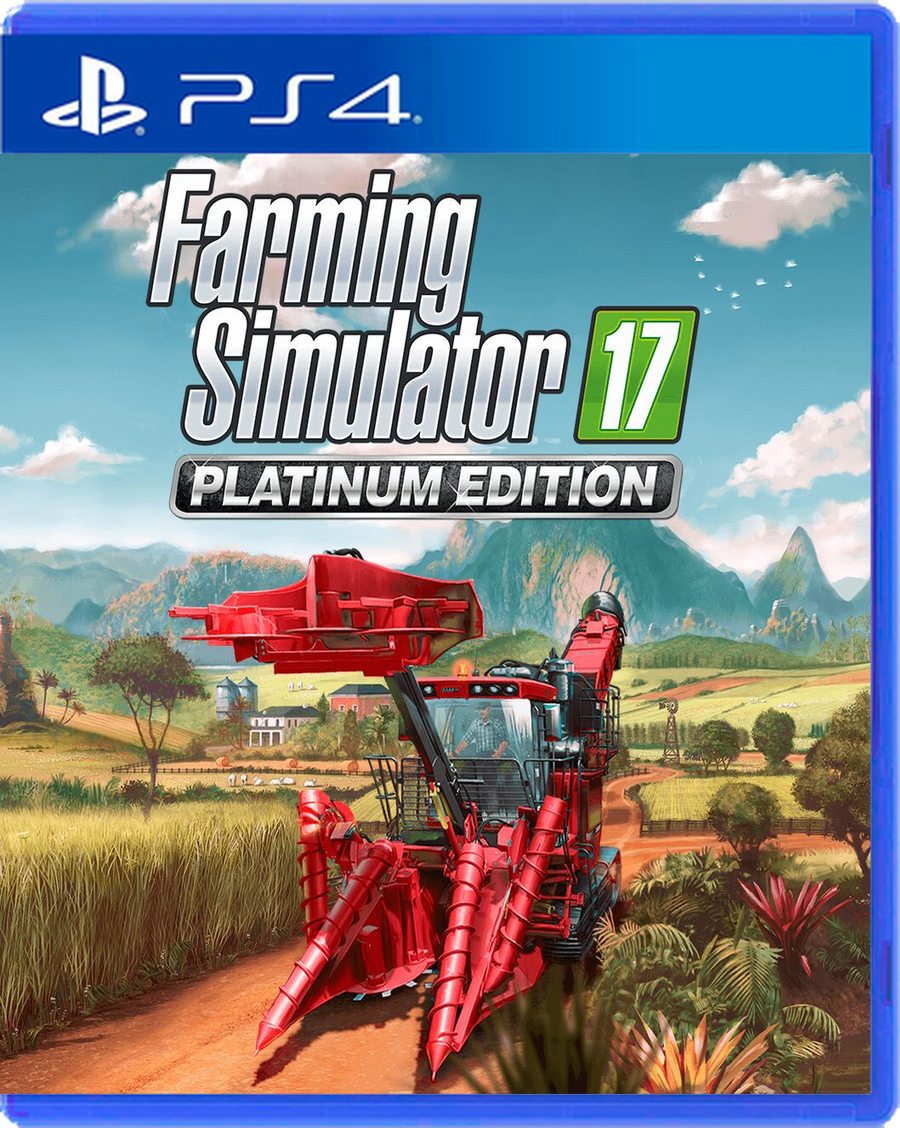 Carátula de Farming Simulator 17 - Platinum Edition - PS4