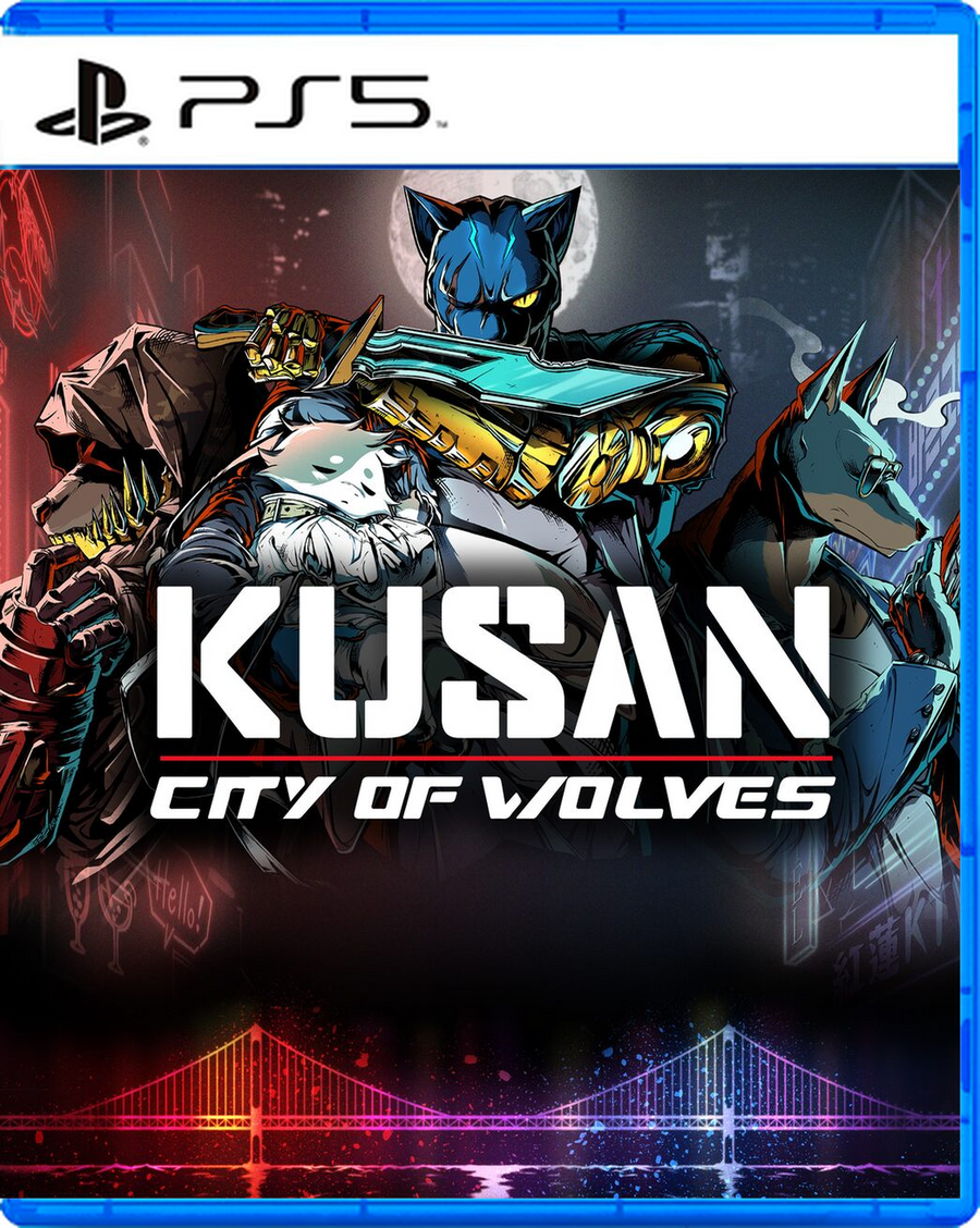 Carátula de Kusan: City of Wolves - PS5